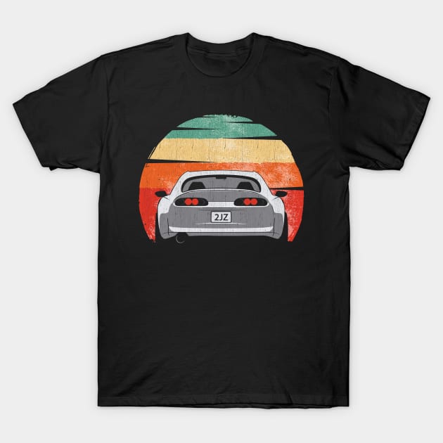 Retro Vintage 2JZ Supra T-Shirt by Dailygrind